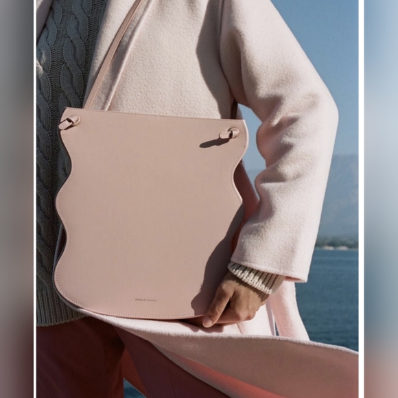 Mansur Gavriel Handbags - MANSUR GAVRIEL Ocean leather tote bag in Pink